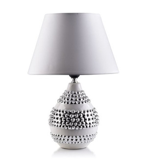 Lara Jet White Lampa H43x17cm
