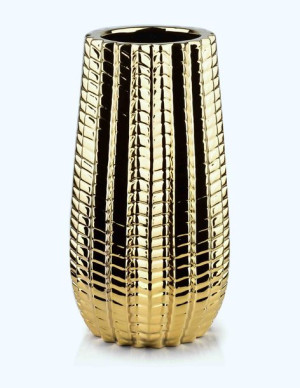 Cactus Gold Wazon 11xh27cm