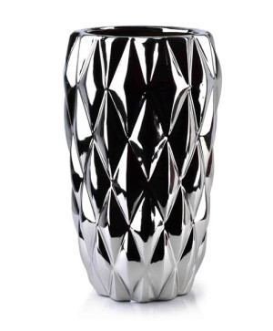 Basile Silver Wazon 13xh24,5cm
