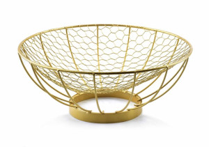 CEDRIC GOLD Misa dekoracyjna L 31xh12.5cm