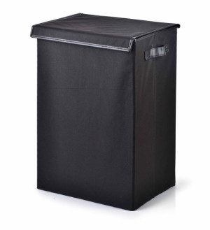 KADO BLACK Kosz na pranie prostokątny 30x41xh60cm