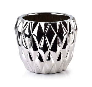 Basile Silver Doniczka 13xh13cm