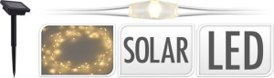 Girlanda solarna 200LED 2m 1xAA 1,2V