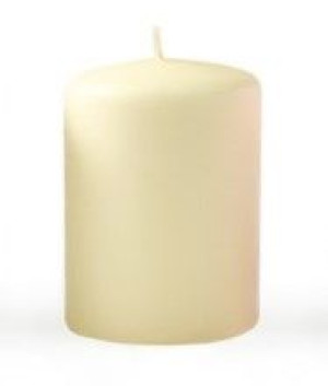 Świeca CLASSIC CANDLES walec XL 8xh20cm kremowa