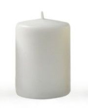 Świeca CLASSIC CANDLES walec XL 8xh20cm szara
