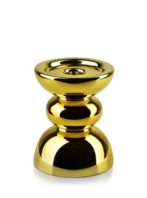 RITA GOLD Świecznik ŚR.12XH:15CM