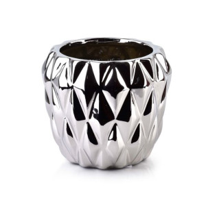 Basile Silver Doniczka 11xh10cm