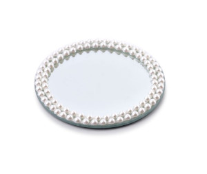 MARGOT PEARL Podstawka art.dekoracyjny śr:15xh1cm