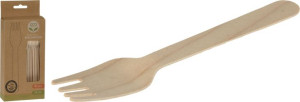 Komplet 40 WIDELCÓW DREWNIANYCH 16cm