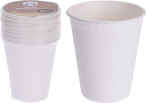 Komplet 8 Kubków 275ml Biodegradowaln.