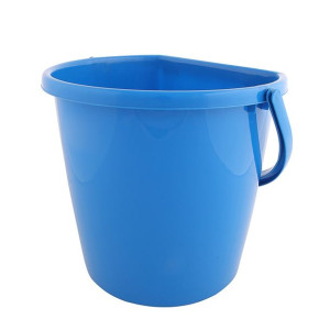 Wiadro przyścienne plastikowe Bentom 11 l Niebieskie