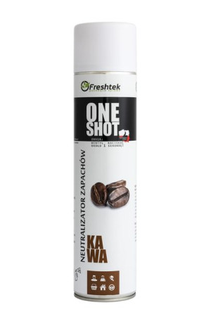 Freshtek ONE SHOT Neutralizator zapachów Kawa 600ml
