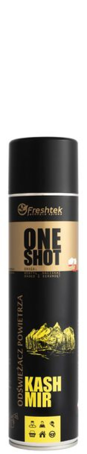 Freshtek ONE SHOT Neutralizator zapachów KASHMIR 600ml