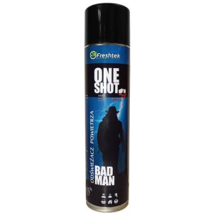 Freshtek ONE SHOT Neutralizator zapachów BAD MAN 600ml