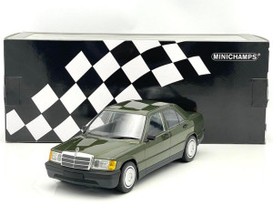 Mercedes-Benz 190E (W201) - 1982, green metallic Minichamps 1:18