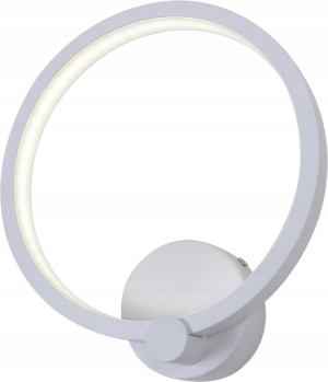 Kinkiet SILVA lampa ring ścienna plafon żyrandol LED 12W Wobako