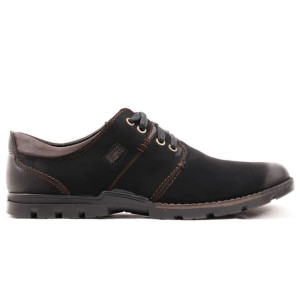 Buty Męskie Wizytowe Czarne Wkł.ekoskóra Eleganckie