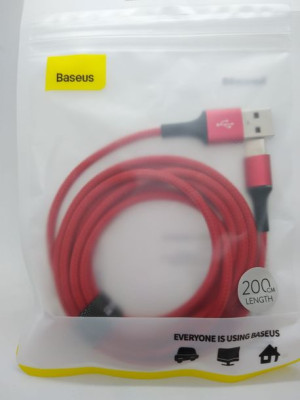 USB typu c długość 2m baseus oplot