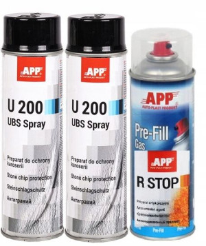 2xbaranek 500 Ml Spray U200-app+ R-stop400 Ml App