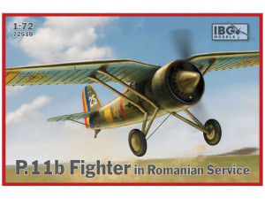 Samolot PZL P.11b Romanian model 72518 IBG Models