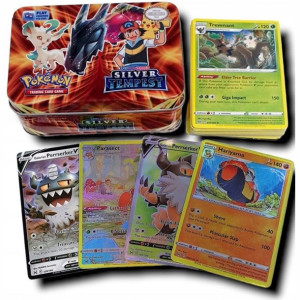 Karty Pokemon Kolekcjonerskie W Puszce 42 Karty