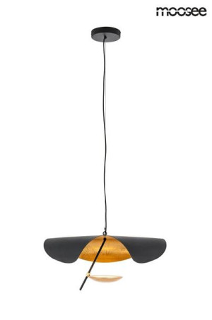 MOOSEE lampa wisząca STING RAY 40 czarna / złota