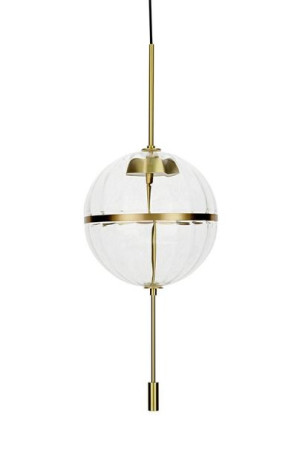 Lampa wisząca CHAPLIN 300 mosiądz