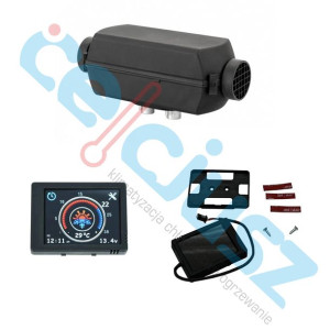 Ogrzewanie AUTOTERM D2 2kW 12V Panel PU-28