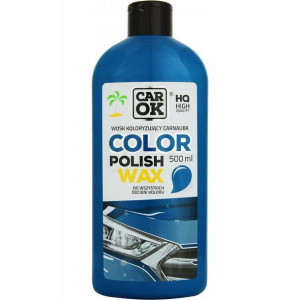 Wosk koloryzujący Carnauba niebieski 500 ml CAR OK