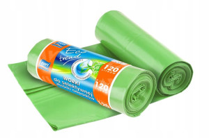RAVI Worki na szkło Eco Trend 120L 5szt