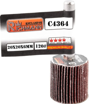 Ściernica listkowa trzpieniowa 20x20x6 P120 C4364Richmann