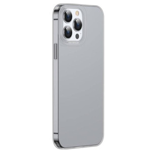 Przeźroczyste Etui Baseus Simple do iPhone 13 Pro Max (szare)