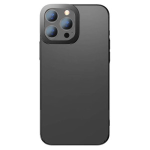 Przeźroczyste Etui Baseus Glitter do iPhone 13 Pro (czarne)