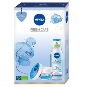 Nivea Fresh Care odżywczy krem do twarzy 100ml +  płyn micelarny 200ml