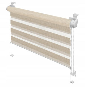 Roleta Mini Zebra Z-750 nature krem 68 x 150 cm