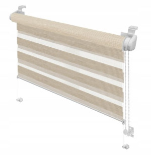 Roleta Mini Zebra Z-750 nature krem 97 x 150 cm