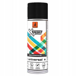 Emalia uniwersalna w aerozolu 400 ml czarny mat