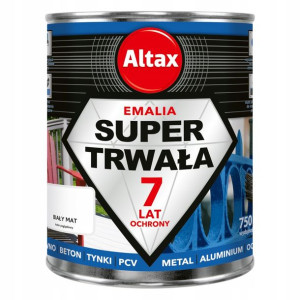 ALTAX Emalia Super Trwała 0,75 L biały mat