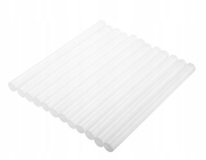 Wkłady klejowe 11mm przezroczyste 12 szt TOP TOOLS