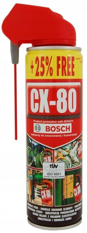 Płyn konserwująco-naprawczy smar 250 ml CX-80