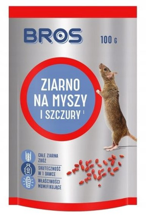 BROS Ziarno na myszy i szczury 100 g