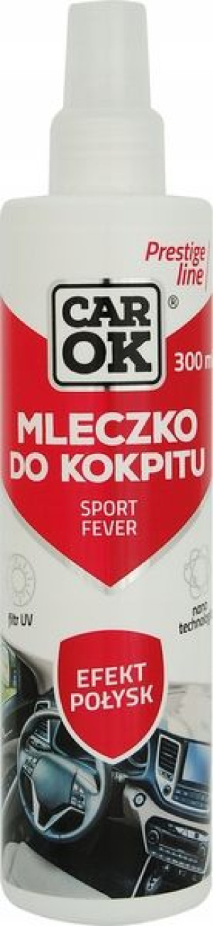 Mleczko do kokpitu połysk 300 ml CAR OK