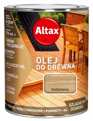 ALTAX Olej do drewna 0,75 L bezbarwny