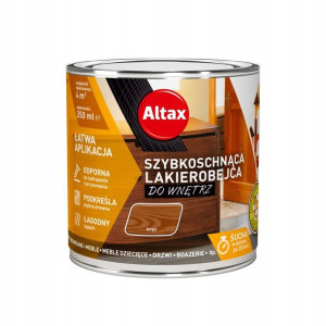 ALTAX Lakierobejca szybkoschnąca 0,25L brąz
