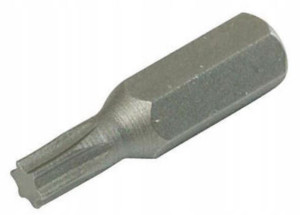 Końcówka 1/4 Torx z otworem T6 - 25mm 1 szt.