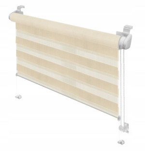 Roleta mini Zebra 727 krem 50 x 150 cm GARDINIA