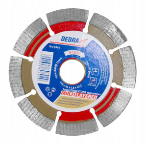 DEDRA Tarcza diamentowa Multi-Layered 115 mm