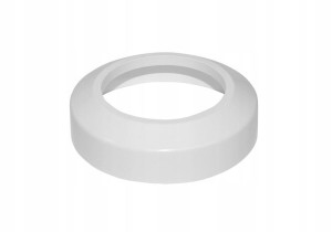 Rozeta Wc maskowanie otworu 110 mm biała TYCNER