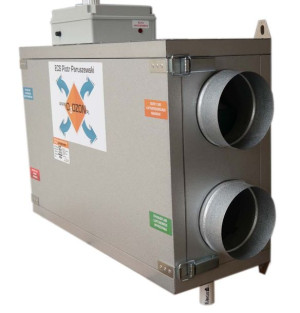 Centrala wentylacyjna 200/150 jon16 Rekuperator + Jonizator + Sterownik
