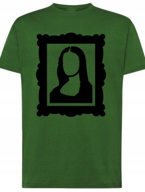 T-Shirt męski nadruk Mona Lisa Rozm.XL